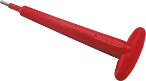 Geïsoleerde T-Sleutel Binnenzeskant Lang 5mm VDE 1000V