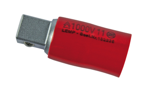 Geïsoleerde adapter vergrotend van 3/8"naar 1/2"