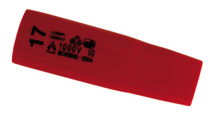 Geïsoleerde buitenzeskantdop 3/8" Extra lang SW10