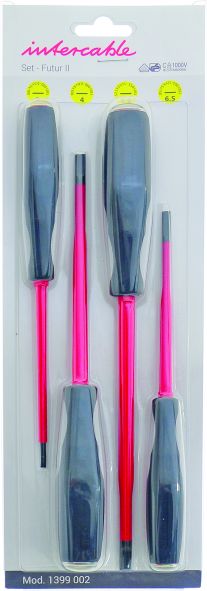 Schroevendraaierset sleuf SLIM  VDE 1000V