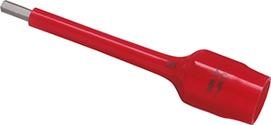 Geïsoleerde binnenzeskantdop 3/8" Lang 10mm