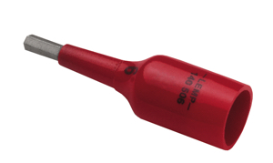 Geïsoleerde binnenzeskantdop 1/2" 12mm