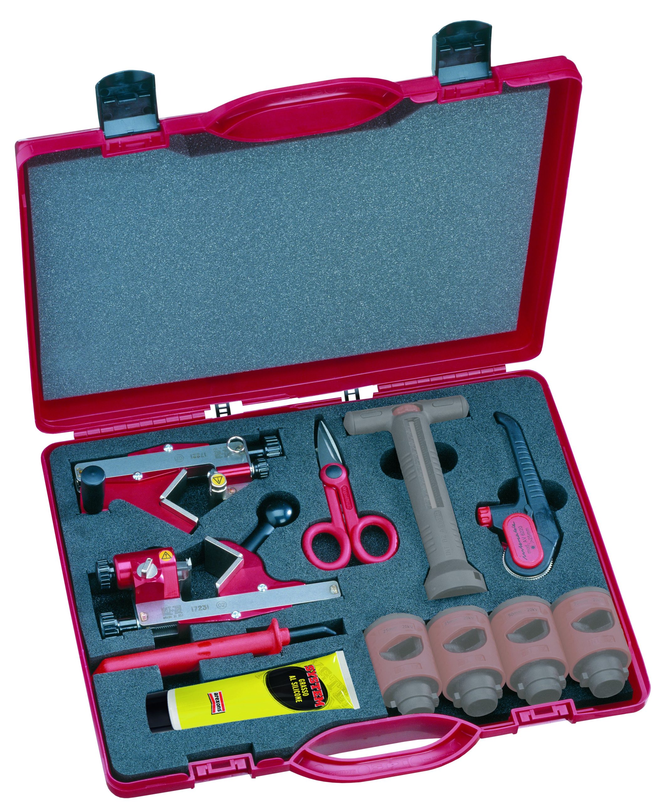 Set stripgereedschappen MV-kabels 1799002