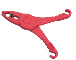 Veiligheidsklem met haken VDE 1000V