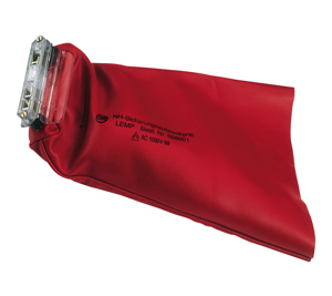 Mespatroontrekker met handschoen