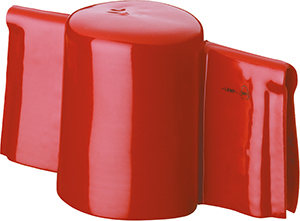 Isolatordop met 2 uitgangen