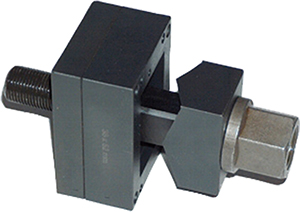 Ponsvorm 24 x 112mm met 2 snijvlakken