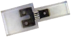 IC Geïsoleerde vlaksteekkoppeling 1/2-voudig,6,3x0,8soft-PVC