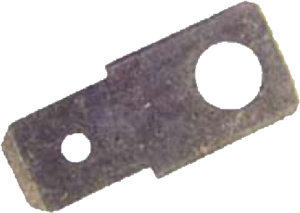 IC Vlaksteker 6.3x0.8mm gat 4,2mm,Messing vertind,Type I