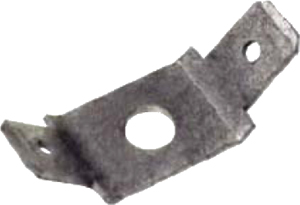 IC Vlaksteker 6.3x0.8mm gat 6,2mm,Messing vertind,Type V