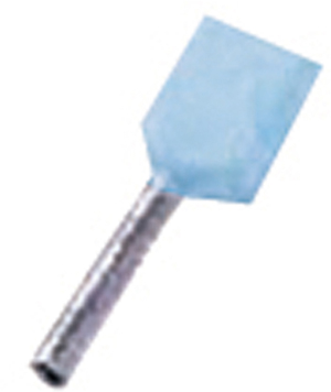 IC Geïsol. twin-adereindh. 2 x 0,25mm2, 8mm L,vert. hardbl