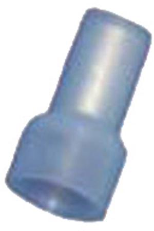 IC Geïs. eindverbinder 1,5-2,5mm2 blauw transparant