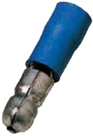 IC Geïs. rondsteker 1,5-2,5mm2 steker 5mm blauw