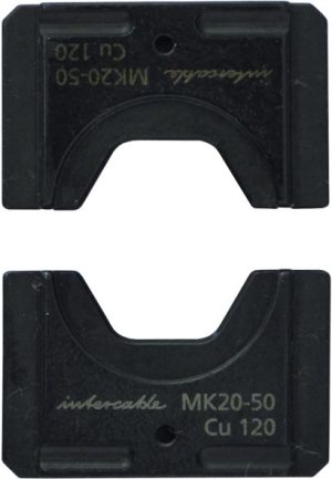 Zeskantpersinzetstuk voor Cu-kabelschoenen en verbinders DIN 50mm², Kz.14, Serie 50-1/3