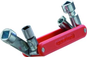 Verdeelkastsleutel Quattro met driehoek 11,5x6mm