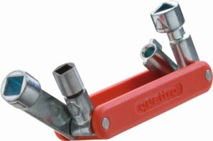 Verdeelkastsleutel Quattro met Daimler Benz-sleutel 10x7mm