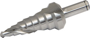 HSS-E stappenboor  Ø9,11,12,15,17,19,21 mm
