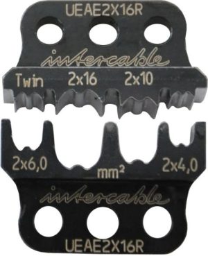 IC Persinzetstuk voor twin-adereindh. 2x4-2x16mm2