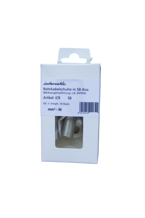 IC Kabelschoen 6mm2 M5 vertind in SB-Box, : 10 st R-Serie