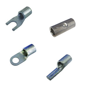 Open kabelschoenen en -verbinders